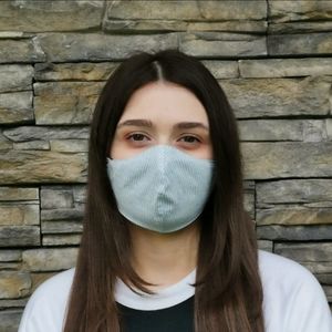 SEA STRIPE - REVERSIBLE 2 FOR 1 FACE MASK